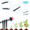 QIUMING 100 Stück Micro Drip System Pipe Holders Drip Irrigation