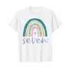 Seven Year Old Rainbow 7th Birthday Gifts For Girls 7