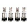 OioTuyi 4 Pcs Universal Metal Car Tyre Valves 11.3mm Strong