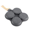 Omelette Pan with 4 Holes, Non-Stick Pancake Pancake Maker, Breakfast