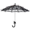 Wedding Lace Umbrella, Bridal Lace Umbrella, Graceful Office for Home(Black)