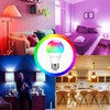 phopollo Smart Light Bulbs, RGBCW WiFi Multicolor Led Light Bulbs