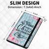 Checkbook Cover Bible Verses Philippians 4-13 Pattern Premium Leather Check