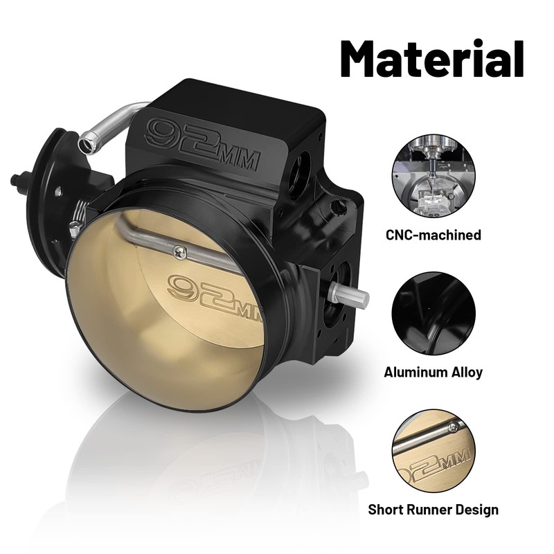 Endxedo 92mm Throttle Body Assembly Compatible with LS LS1 LS3