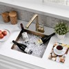 WMXQX 15 Inch Gold Undermount Bar Sink, 15x15 Bar Sink