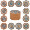 STARUBY 12 Pcs Cork Coasters, Coasters for Drinks, Coasters for