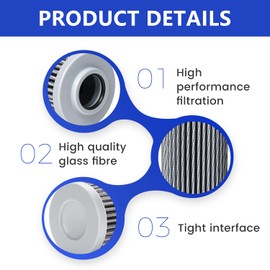 AUIVERED 60857GT 60857 Hydraulic Oil Filter - Fit for Genie Machines Baldwin PT9304-MPG Donaldson P564860 Fleetguard HY13515