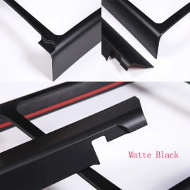 autopart2021 Matte Black Interior Gear Shift Panel Side Trim Cover For Hummer H2 2003-2007 US