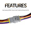 12Pin 14AWG Waterproof Plug Connector Pigtail Cable Fits for All