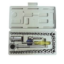 ATC 40-Piece 1/4" & 3/8" Drive Socket Set with Spark Plug Socket