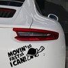 HEHEMM Movin AS Fast As I Can Fun Car Bumper