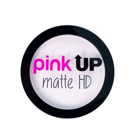 PINK UP, Matte HD, Polvo Compacto HD, Matificante, Para Pieles Mixtas, Controla el brillo en la piel del rostro, Modelo PKHD