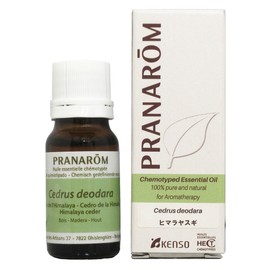 [Cedar 0.3 fl oz (10 ml)→ Sweet, Bright and Warm Scent♪ (Forest Bathing System) [PRANAROM Essential Oil/Aroma Oil/Essential Oil] P-28