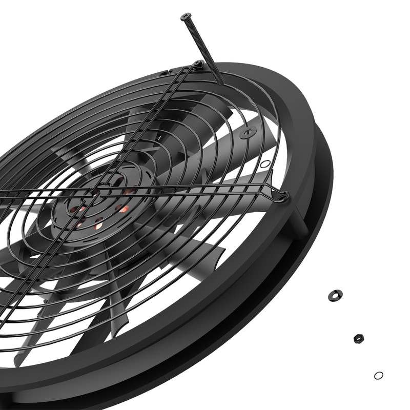 SUNYIMA Solar Fan, 20W Weatherproof Solar Powered Fan with DC