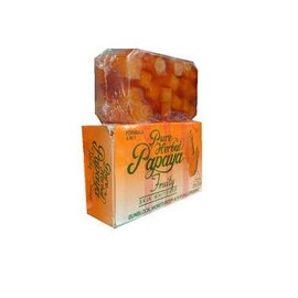 Pure Herbal Papaya Fruity Skin Whitening Soap (135 g)