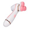 Electric Facial Cleansing Brush 3 Head Massage Facial Exfoliating Silicone