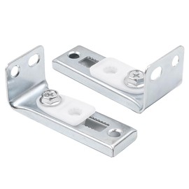 ANCLLO 20PCS Bifold Door Hardware Repair Kit Folding Pocket Door Replacement Parts Set Include Top Bottom Pivots Bracket and Guide Wheel