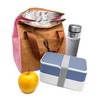 NERTHUS Thermal Bag with Tyvek Design with Kraft and Detail