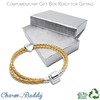 Charm Buddy 37cm / 20cm Womens Double Wrap Braided Leather