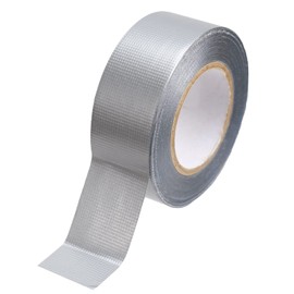 Autrends Mini Duct Tape, 1" x 10 yd Travel Size Duct Tape, Waterproof and Tear by Hand for Home Use, Do-It-Yourself Projects and Repairs, Silver, (Pack of 1)