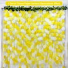 205Ft Yellow Tissue Paper Garland Big Circle Dots Hanging Streamer