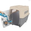 Pit-Bowl Ultra Durable XLarge Dog Crate Water Bowl with Built-in