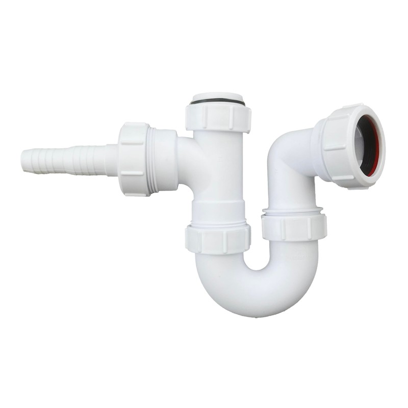 Multi-fit Sink Swivel P Trap with a Horizontal Nozzle 40mm
