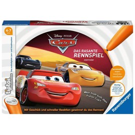 Ravensburger tiptoi Cars - The Fast Racing Game from 4 Years