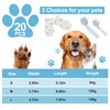 GLIDESMOOTH Dog Disposable Foot Cover Waterproof Paw Protector Indoor Outdoor