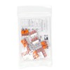 Wago 221-613 Lever-Nuts 10AWG 3 Conductor Compact Wire Connectors 10