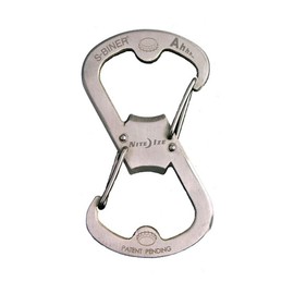 Nite Ize S-Biner Ahhh Bottle Opener - Stainless SBO-03-11