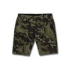 Volcom Men's Vmonty Chino Shorts, Green Combo