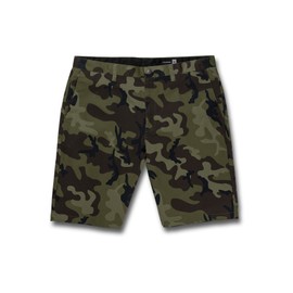 Volcom Men's Vmonty Chino Shorts, Green Combo