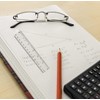 4 Pack 6-Inch Straight Rulers,Clear Plastic Ruler, Suitable for Student