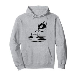 Teapot Teacup Tea Fans Barista Pullover Hoodie