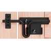 TRIPLE DEER Heavy Duty Sliding Bolt Gate Latch with Padlock