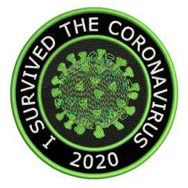 Superheroes Gear I SURVIVED 2020 BIOHAZARD Response Team Embroidered Patch Iron Sew-On Applique