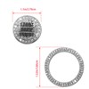 Car Engine Start Ring Sticker, Sparkling Rhinestone Push Start Button