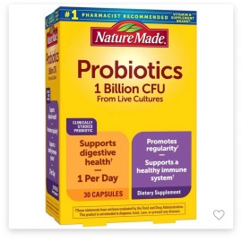 Nature Made 1 Billion CFU Probiotic Capsules - 30ct