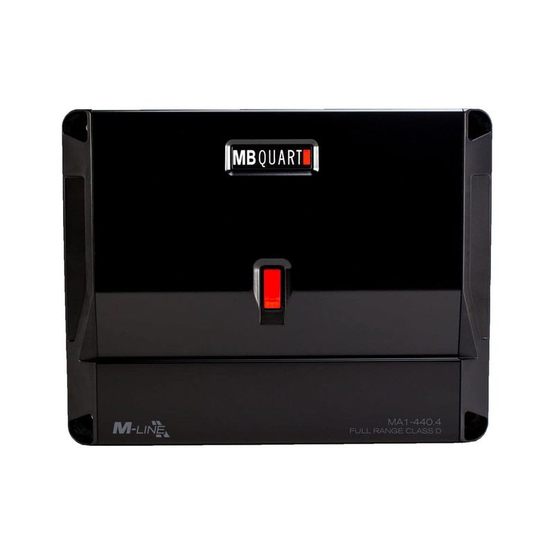 MB Quart 440 Watt 4 Channel Car Audio Amplifier, Digital