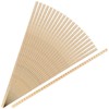 Treela 24 Pack 39 Inches Meter Stick Wood Ruler Economy