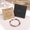 Yiyang 70th Birthday Gifts for Women, Natural Stone Stretch Bracelets