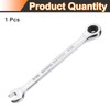 sourcing map Ratcheting Wrench 9/32 Inch Box and Open End