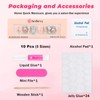 Sethexy Colourful Rhinestone Long Coffin False Nail 3D Crystal False