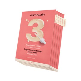 Numbuzin [Numbuzin]No.3 Tingle-Pore Softening Sheet Mask (5ea)