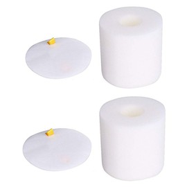 Eztronics Corp 2 Sets Foam & Felt Filters Kit for Shark Rotator Powered Lift-Away NV650 True Pet NV650W NV652 NV750W Lift-Away Deluxe NV751 NV651 Part #: XFF650 & XHF650 (2)
