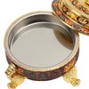 Trinket Incense Burner with Lid Handcraft Antique Polished Process for