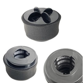 MaximalPower Replacement Filter Compatible for Bissell Powerforce Vacuum Inner Outer Style 9 12 10 Filters, Parts #2031183 2031464, 2031085ES, 32064, 32065 (2)