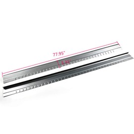 G-PLUS Pair Slip On Rocker Panels Compatible with 1999-2007 Chevy Silverado GMC Sierra Extended Cab