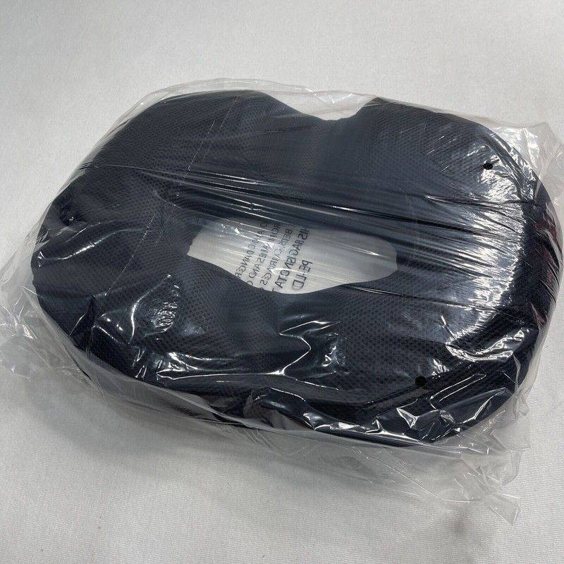 Bonmedico Black Mesh Exposure Seat Cushion Orthopedic Memory Foam Gel